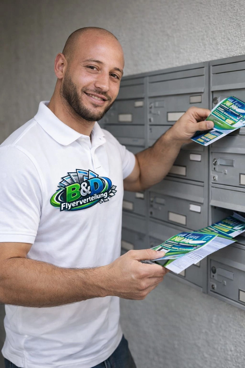B&D Flyerverteilung - Teammitglied