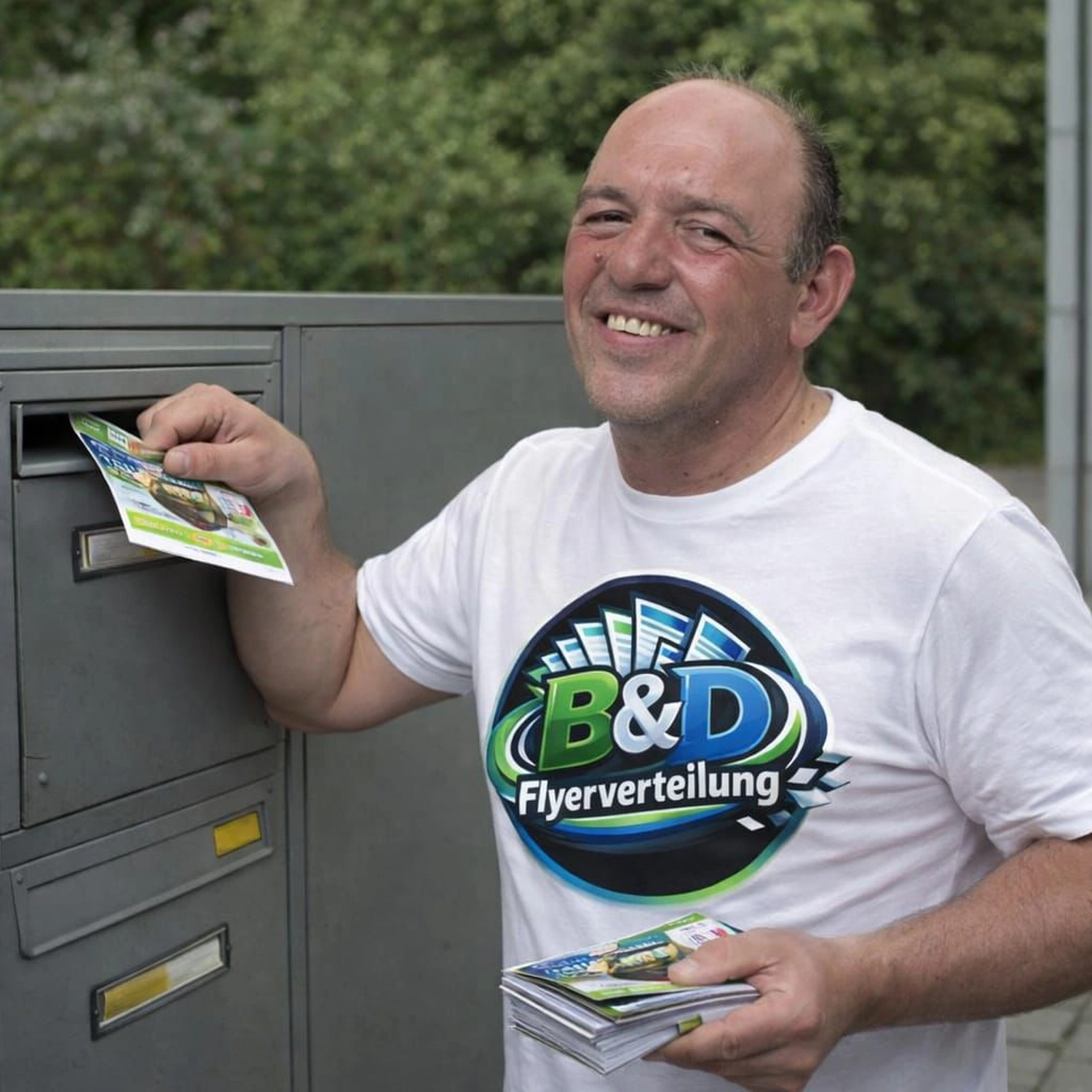 B&D Flyerverteilung - Teammitglied